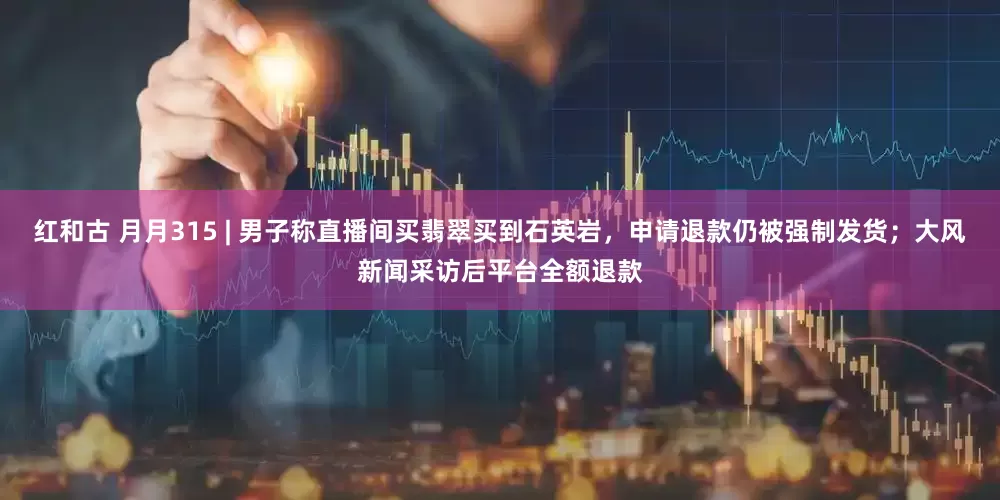 红和古 月月315 | 男子称直播间买翡翠买到石英岩，申请退款仍被强制发货；大风新闻采访后平台全额退款