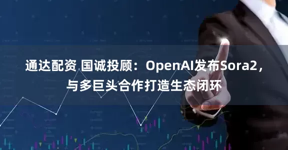 通达配资 国诚投顾：OpenAI发布Sora2，与多巨头合作打造生态闭环